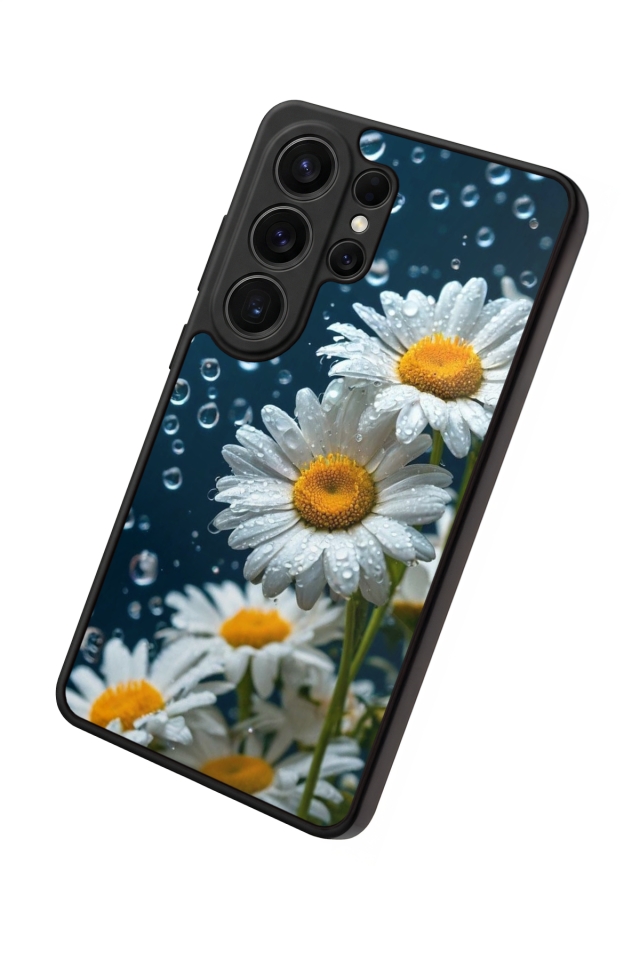 Samsung Galaxy S26 Ultra Uyumlu Cicek Tasarımlı Glossy Premium Kılıf