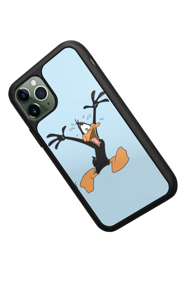 iPhone 11 Pro Uyumlu Daffy duck Tasarımlı Glossy Premium Kılıf