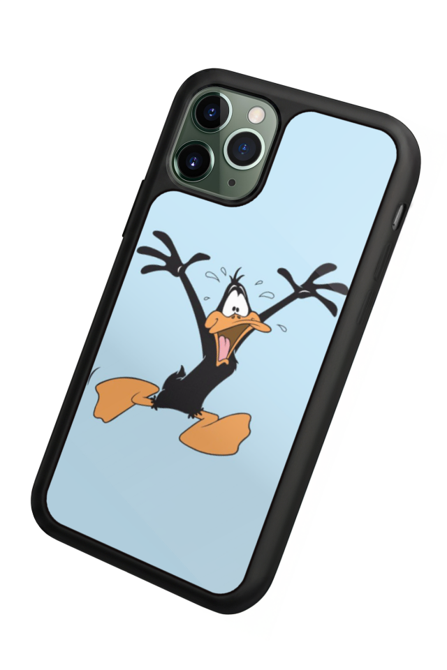 iPhone 11 Pro Uyumlu Daffy duck Tasarımlı Glossy Premium Kılıf