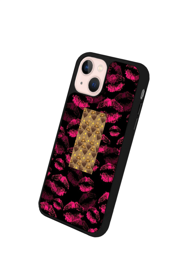 iPhone 13/14 Uyumlu Dudak Tasarımlı Glossy Premium Kılıf