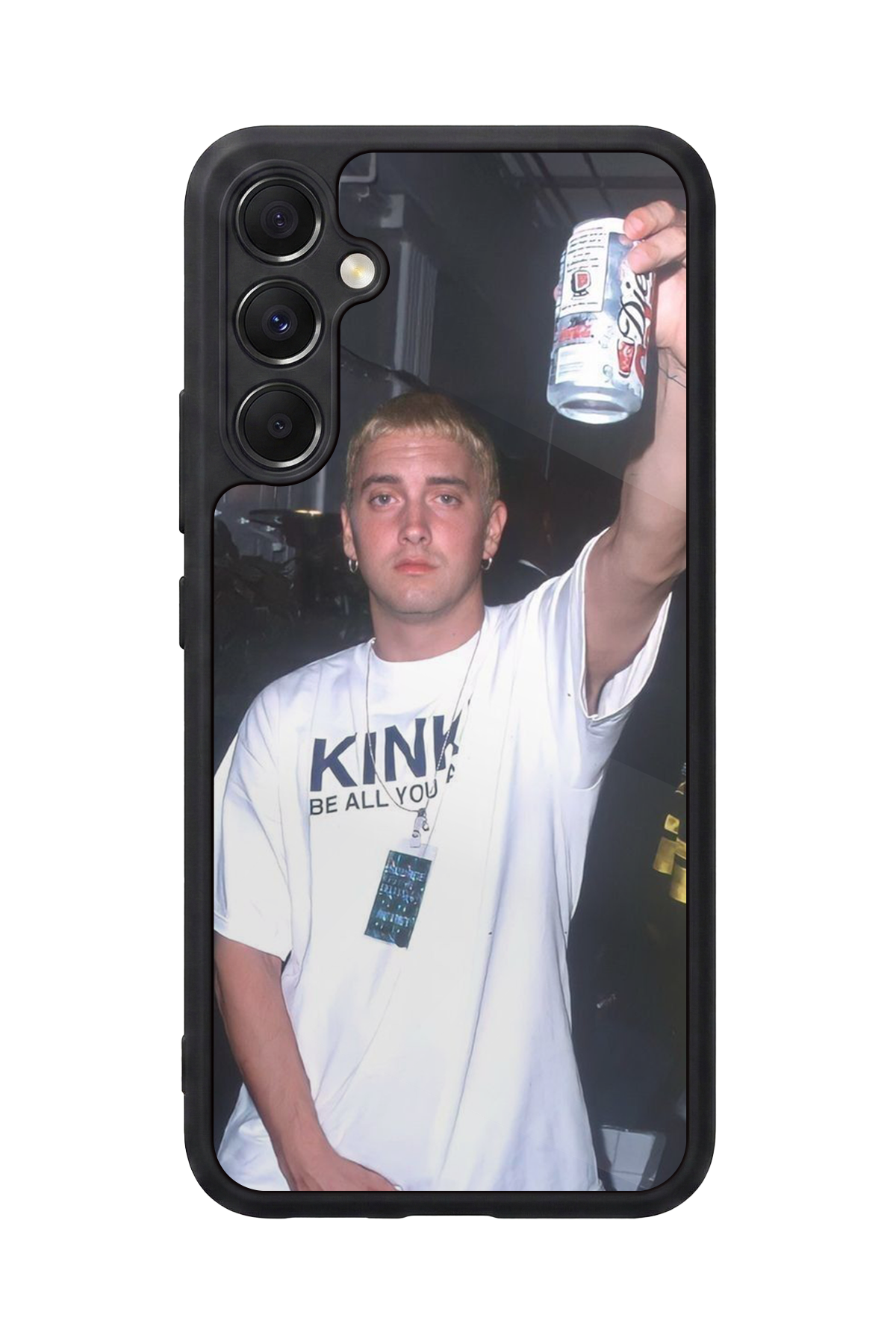 Samsung Galaxy A34 Uyumlu Eminem Tasarımlı Glossy Premium Kılıf