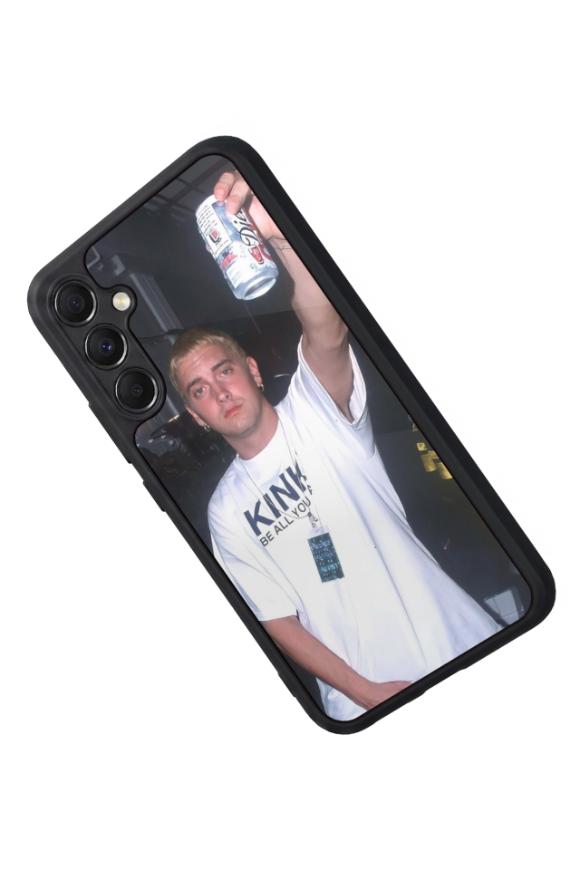 Samsung Galaxy A34 Uyumlu Eminem Tasarımlı Glossy Premium Kılıf