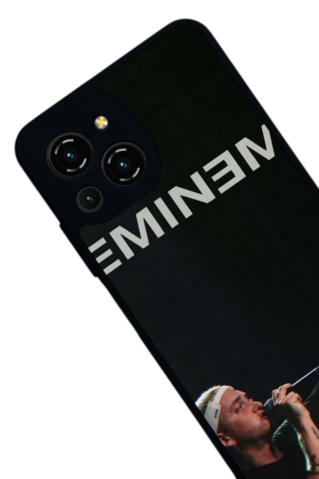 Reeder S23 Pro Max Uyumlu Eminem Tasarımlı Glossy Premium Kılıf