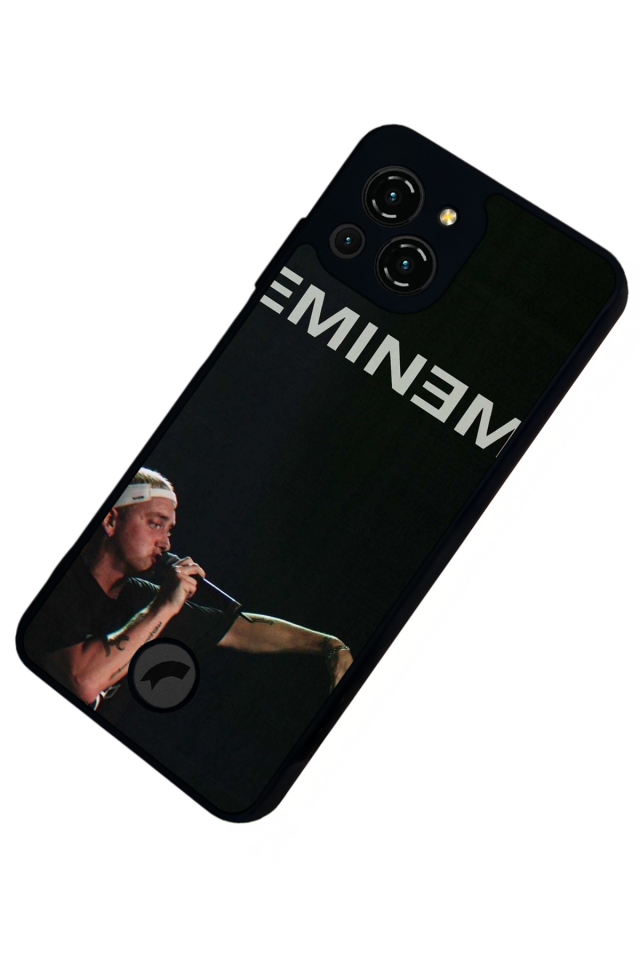 Reeder S23 Pro Max Uyumlu Eminem Tasarımlı Glossy Premium Kılıf