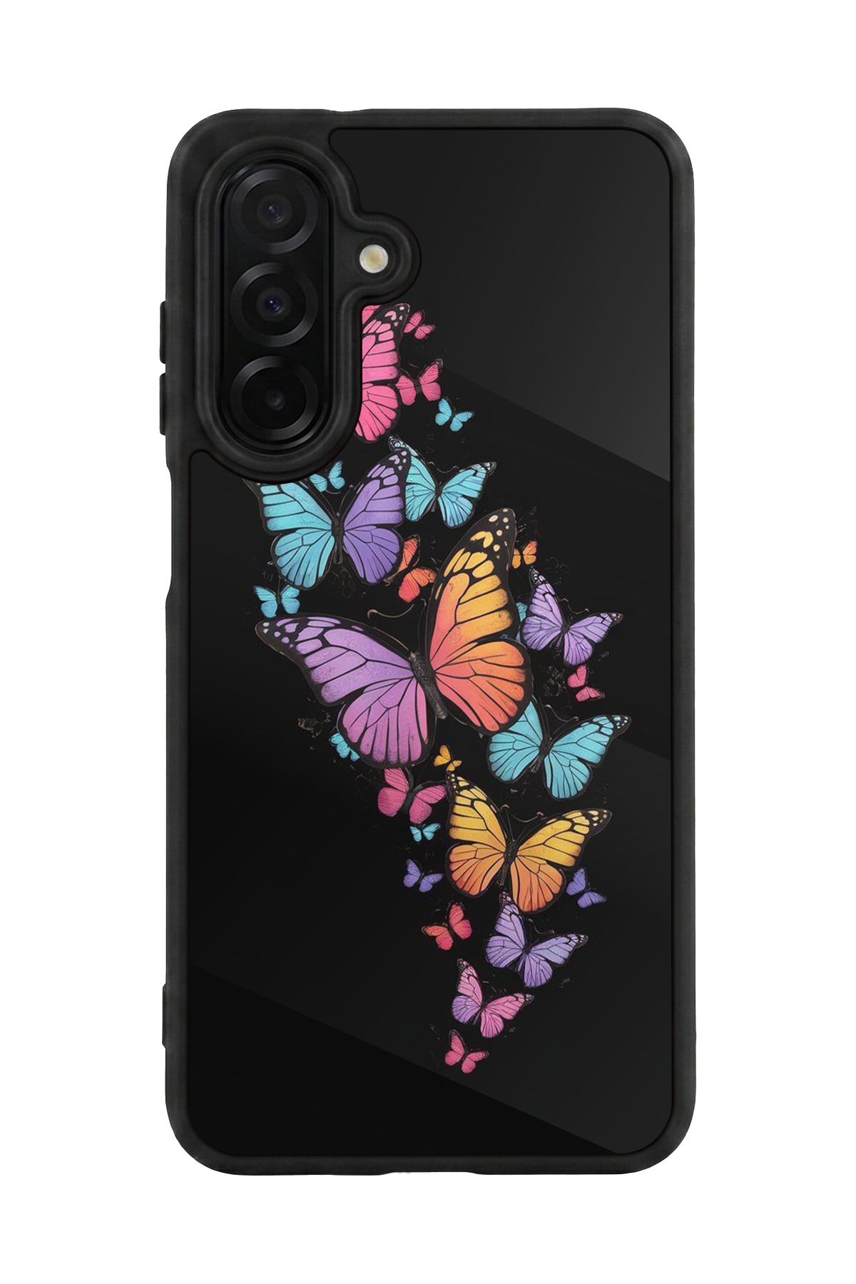 Samsung Galaxy A36 Uyumlu Kelebek Tasarımlı Glossy Premium Kılıf