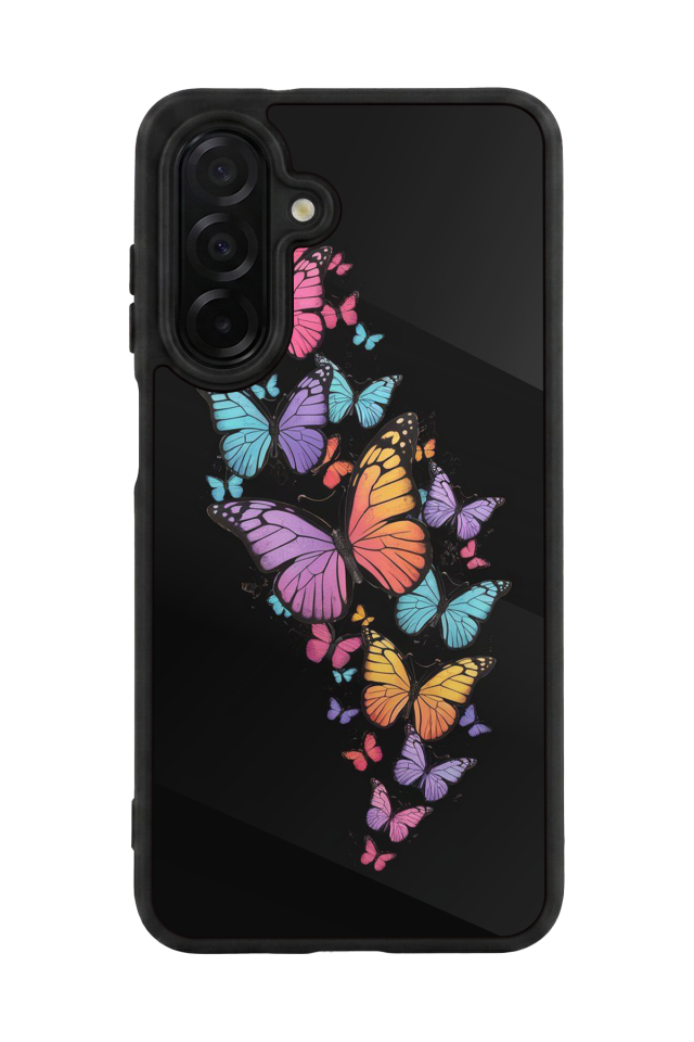 Samsung Galaxy A36 Uyumlu Kelebek Tasarımlı Glossy Premium Kılıf