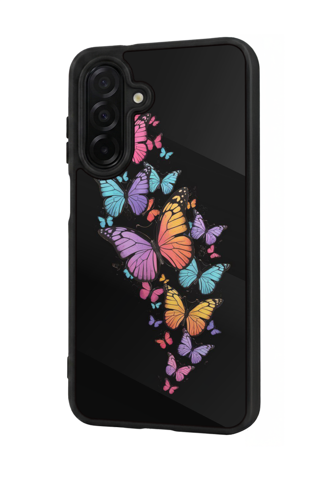 Samsung Galaxy A36 Uyumlu Kelebek Tasarımlı Glossy Premium Kılıf