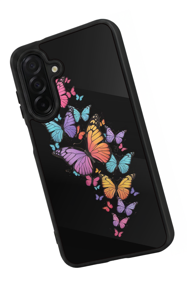 Samsung Galaxy A36 Uyumlu Kelebek Tasarımlı Glossy Premium Kılıf