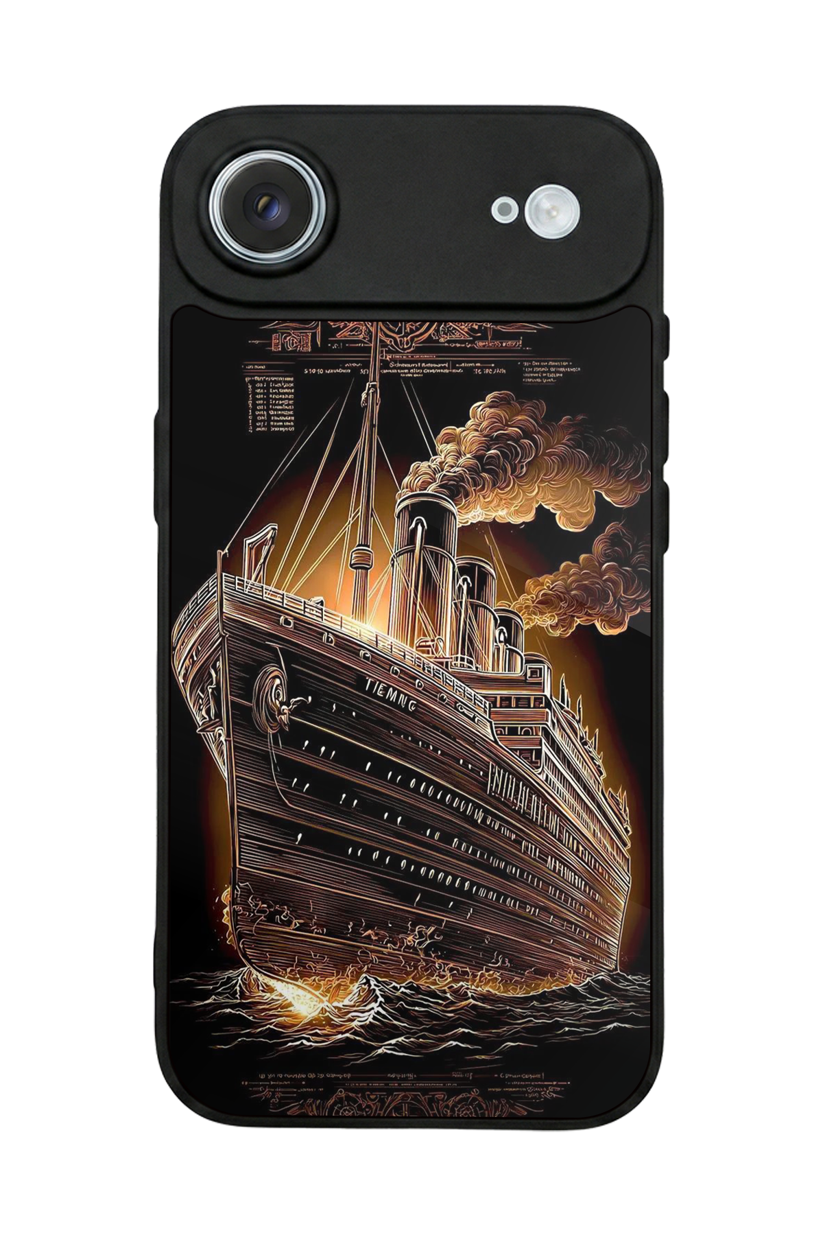 iPhone 17 Air Uyumlu Korsan Tasarımlı Glossy Premium Kılıf