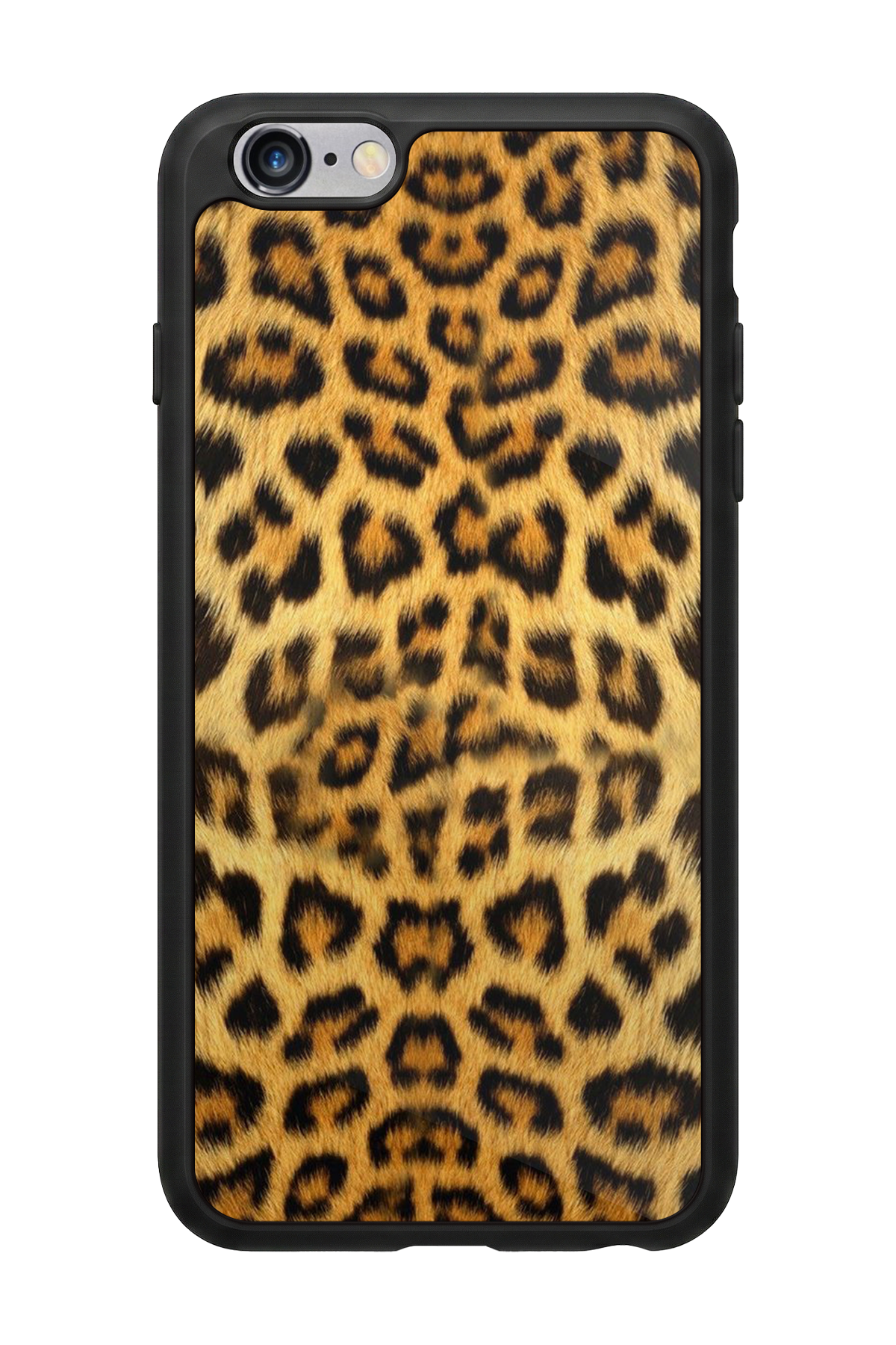 iPhone 6s Plus Uyumlu Leopar Tasarımlı Glossy Premium Kılıf