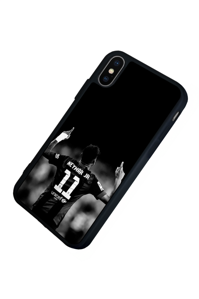 iPhone XS Max Uyumlu Neymar Tasarımlı Glossy Premium Kılıf