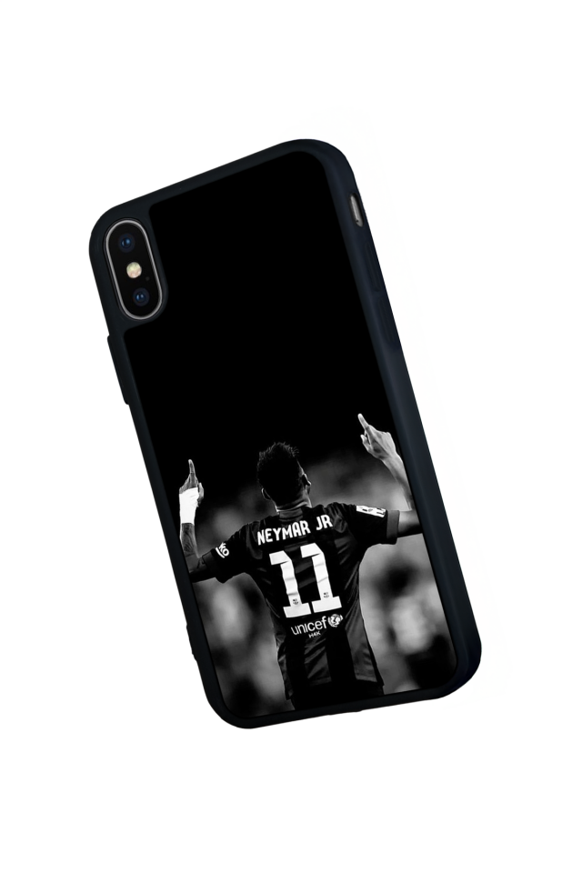 iPhone XS Max Uyumlu Neymar Tasarımlı Glossy Premium Kılıf