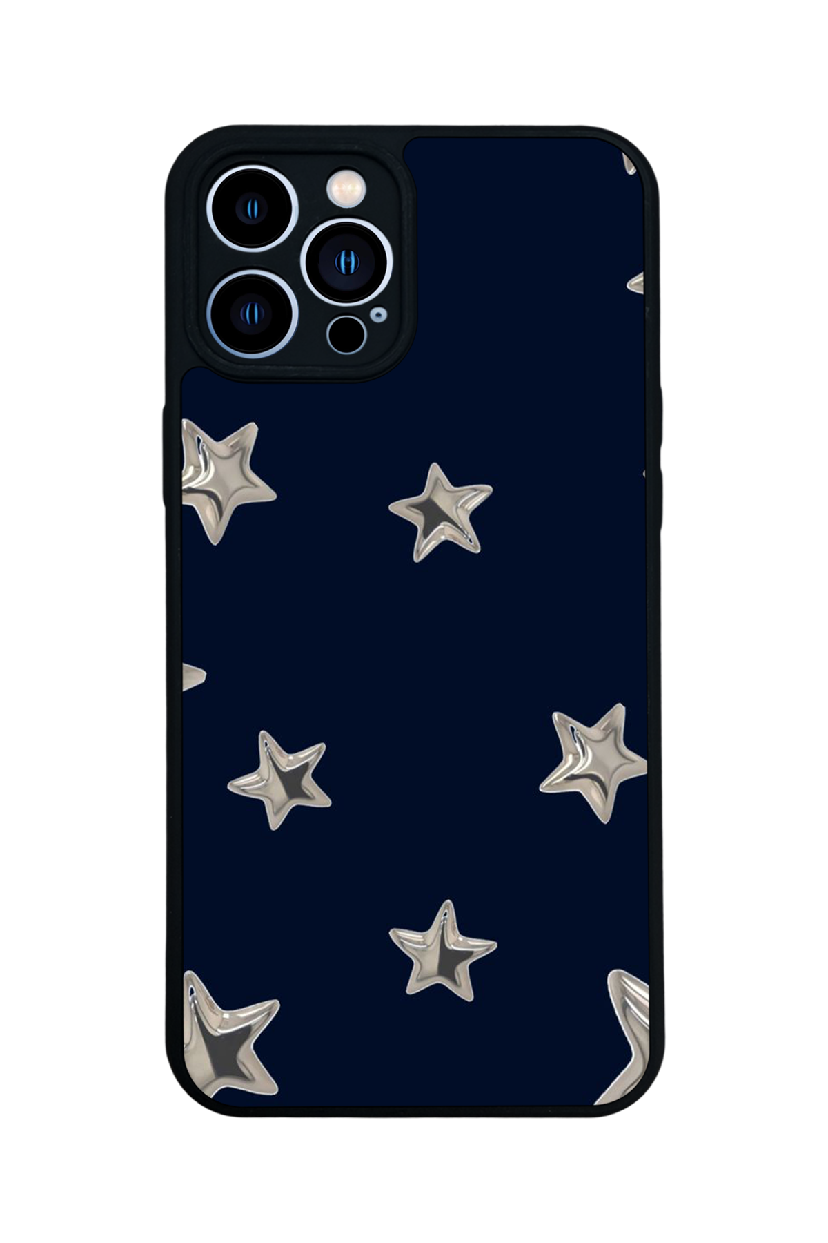 iPhone 13 Pro Max Uyumlu Retro Yildizlar Tasarımlı Glossy Premium Kılıf