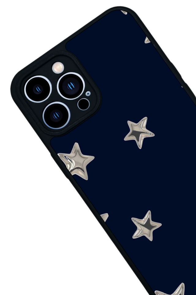 iPhone 13 Pro Max Uyumlu Retro Yildizlar Tasarımlı Glossy Premium Kılıf