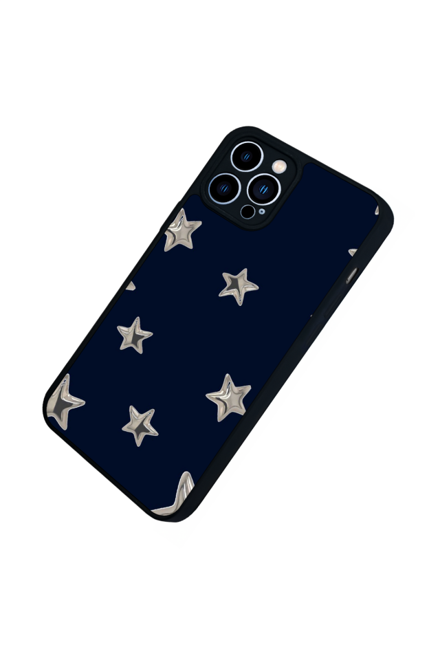 iPhone 13 Pro Max Uyumlu Retro Yildizlar Tasarımlı Glossy Premium Kılıf