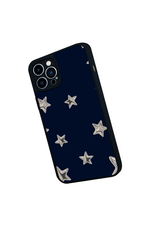 iPhone 13 Pro Max Uyumlu Retro Yildizlar Tasarımlı Glossy Premium Kılıf