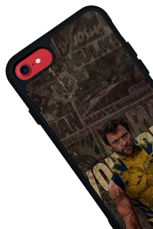 iPhone 7 Uyumlu Wolverine Tasarımlı Glossy Premium Kılıf