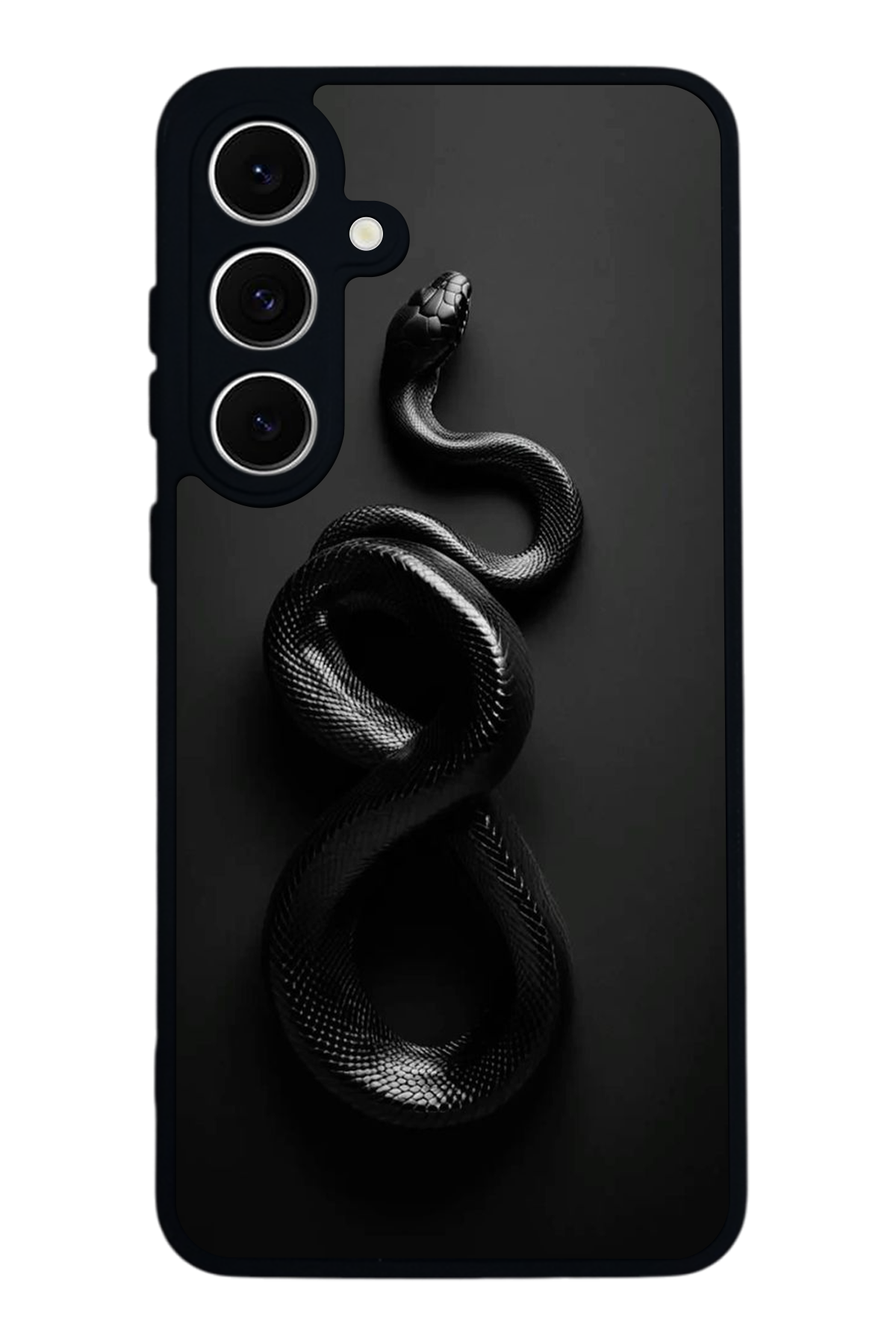 Samsung Galaxy A16 Uyumlu Yılan Tasarımlı Glossy Premium Kılıf