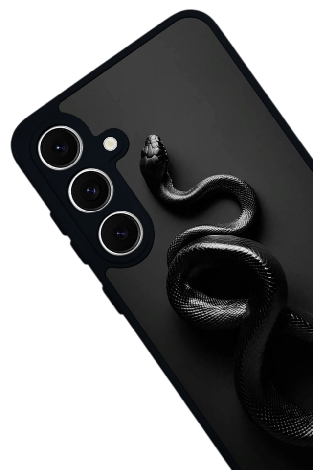 Samsung Galaxy A16 Uyumlu Yılan Tasarımlı Glossy Premium Kılıf