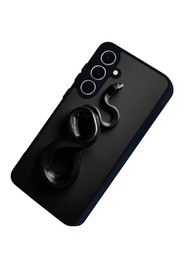 Samsung Galaxy A16 Uyumlu Yılan Tasarımlı Glossy Premium Kılıf