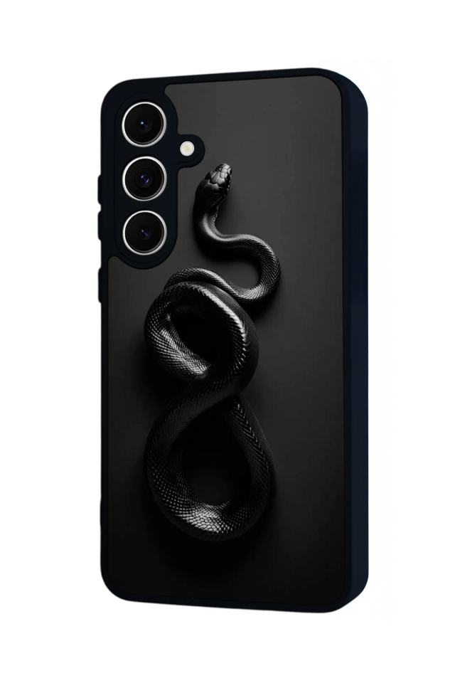 Samsung Galaxy A16 Uyumlu Yılan Tasarımlı Glossy Premium Kılıf