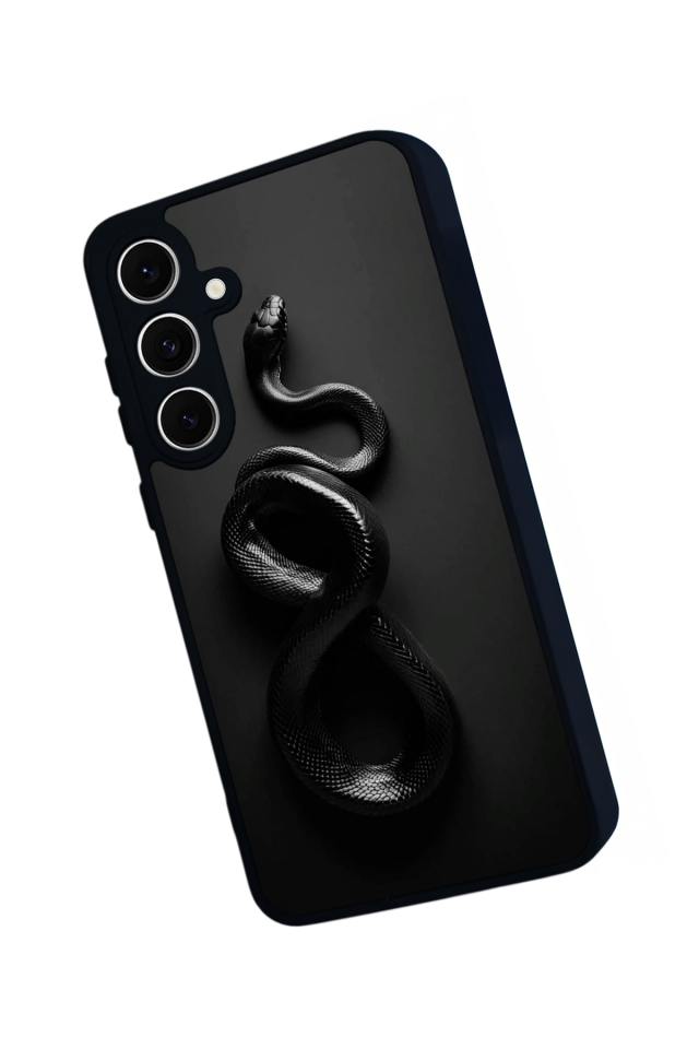Samsung Galaxy A16 Uyumlu Yılan Tasarımlı Glossy Premium Kılıf