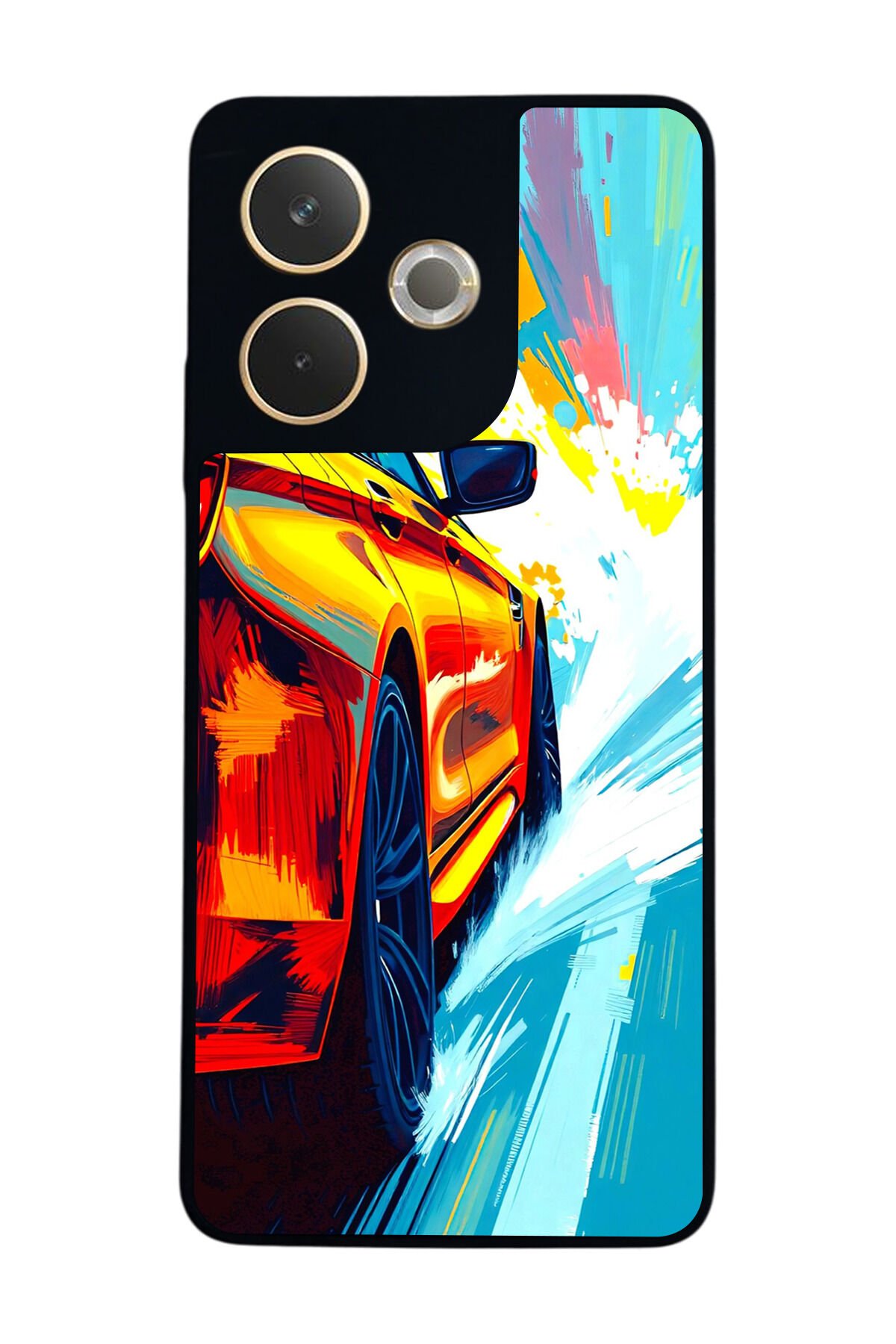 Oppo A5 Pro Uyumlu BMW Tasarımlı Glossy Premium Kılıf