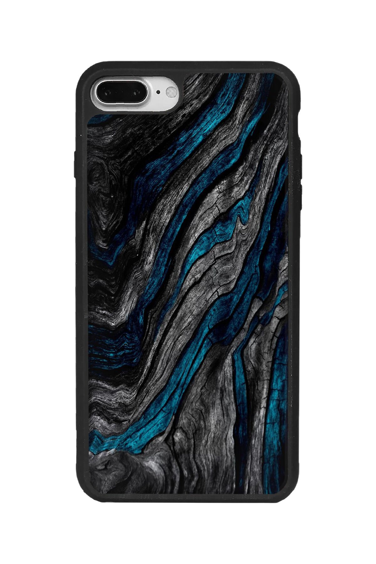 Apple iPhone 7 Plus Siyah Silikon Kılıf Çiziklere ve Darbelere Karşı Koruma