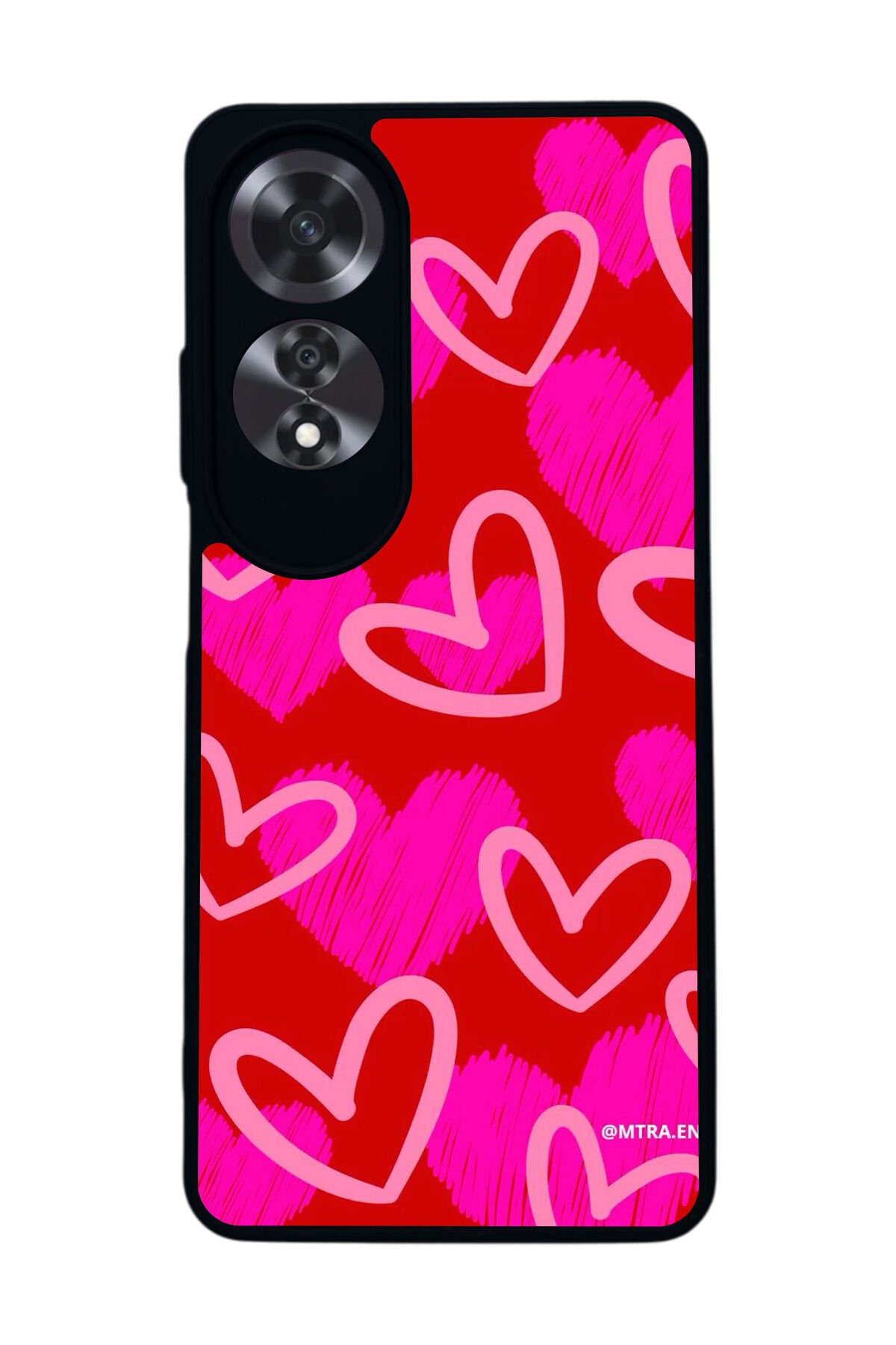 Oppo A60 Mat Siyah uyumlu Kılıf – Yumuşak Silikon, Koruyucu, Şok Emici Kapak