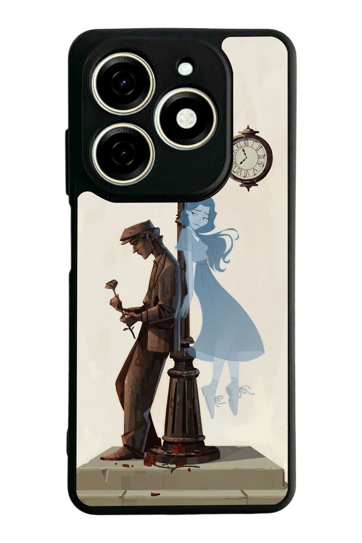 Infınıx Smart 8 Pro Uyumlu Kalp Love Tasarımlı Glossy Premium Kılıf