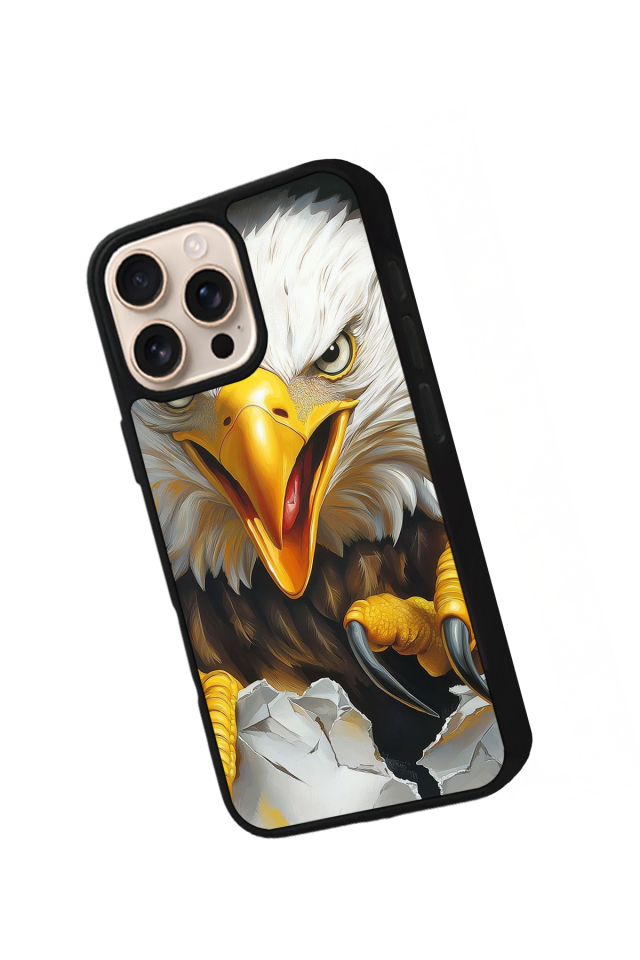 iPhone 16 Pro Uyumlu Besiktas Tasarımlı Glossy Premium Kılıf