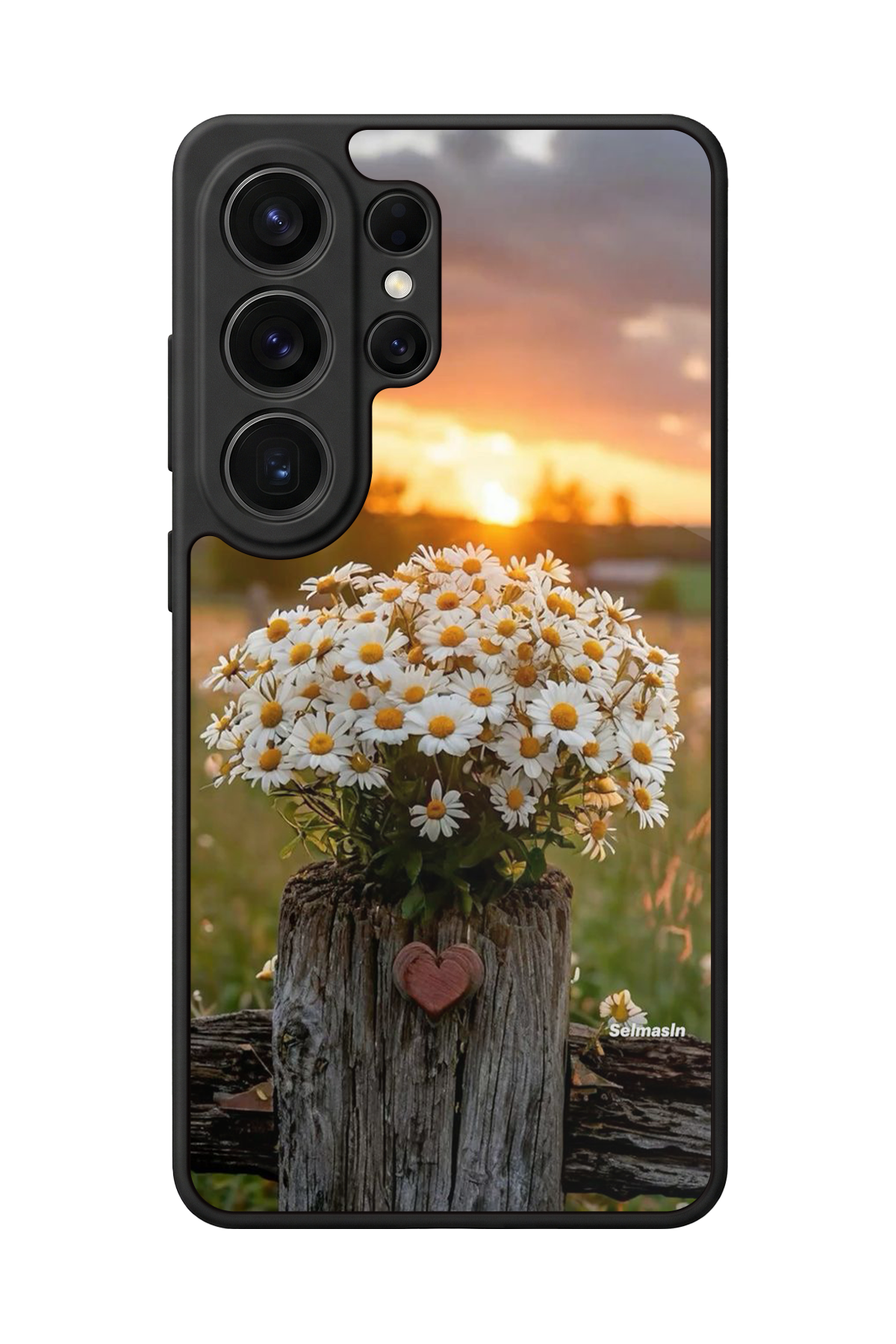 Samsung Galaxy S26 Ultra Uyumlu Cicek Tasarımlı Glossy Premium Kılıf