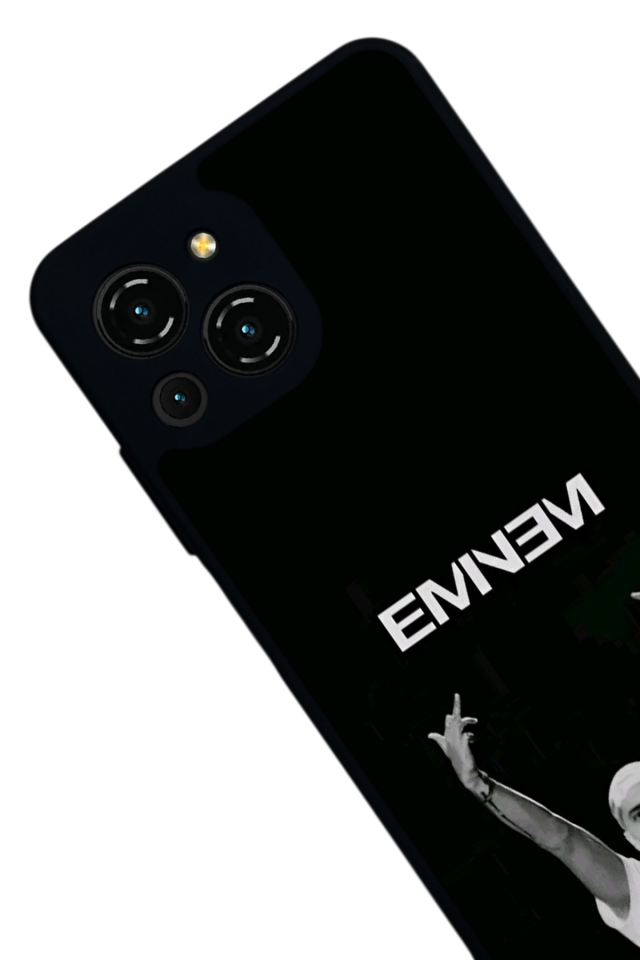 Reeder S23 Pro Max Uyumlu Eminem Tasarımlı Glossy Premium Kılıf