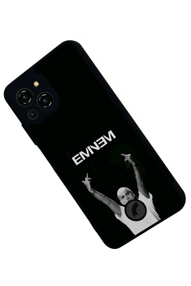 Reeder S23 Pro Max Uyumlu Eminem Tasarımlı Glossy Premium Kılıf