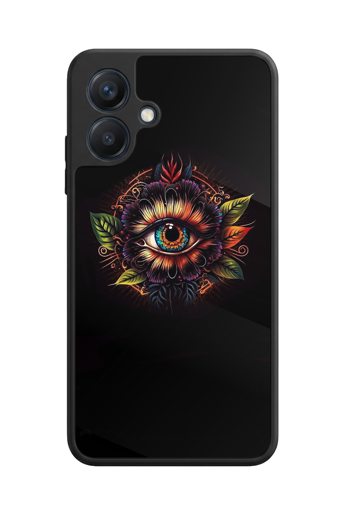 Samsung Galaxy A07 Uyumlu Göz Tasarımlı Glossy Premium Kılıf