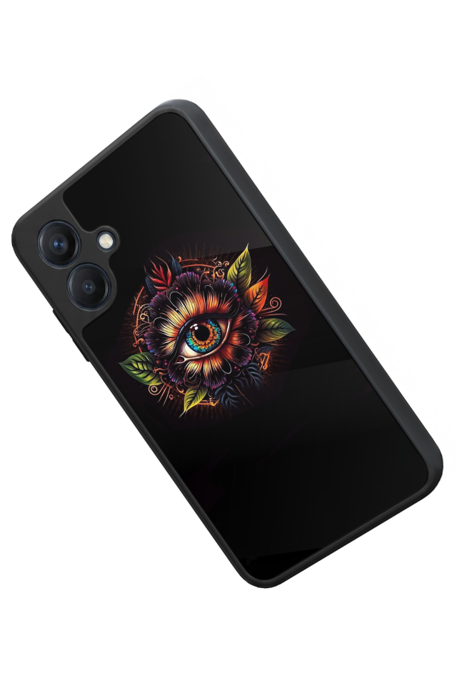 Samsung Galaxy A07 Uyumlu Göz Tasarımlı Glossy Premium Kılıf