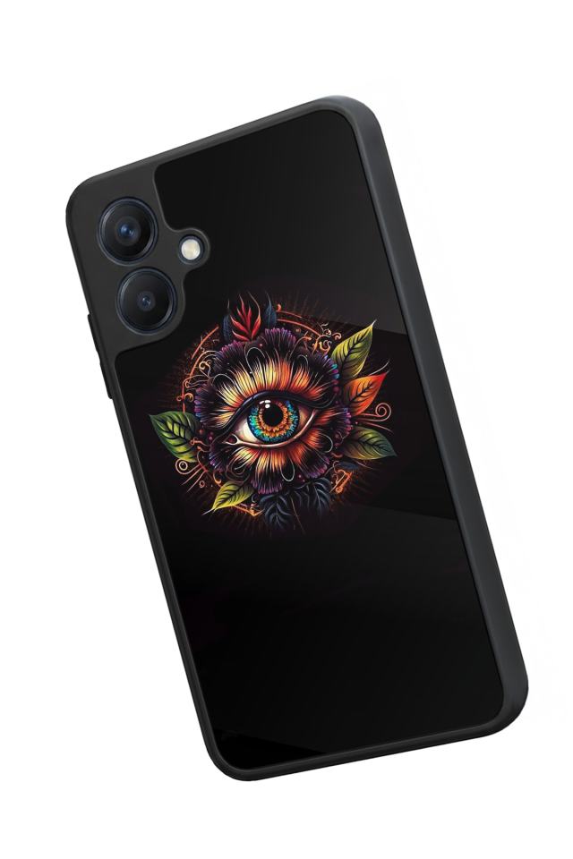 Samsung Galaxy A07 Uyumlu Göz Tasarımlı Glossy Premium Kılıf