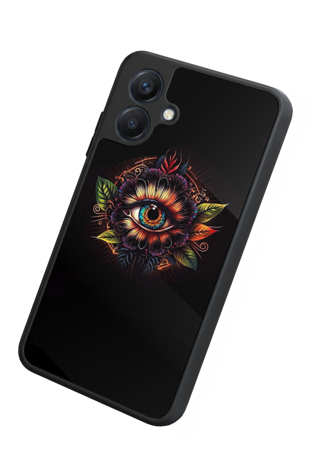 Samsung Galaxy A07 Uyumlu Göz Tasarımlı Glossy Premium Kılıf