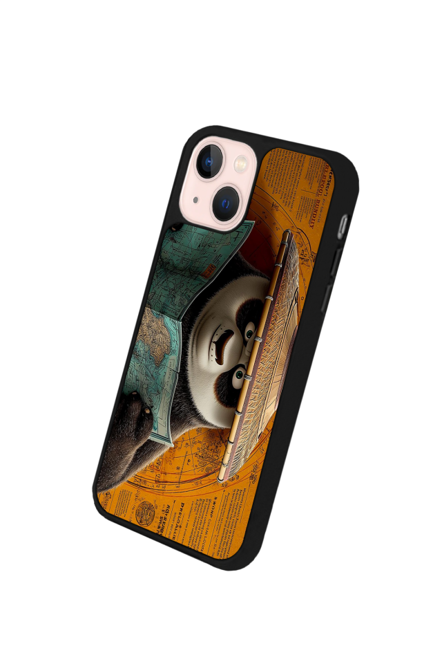 iPhone 14 Plus Uyumlu Kung Fu Panda Tasarımlı Glossy Premium Kılıf