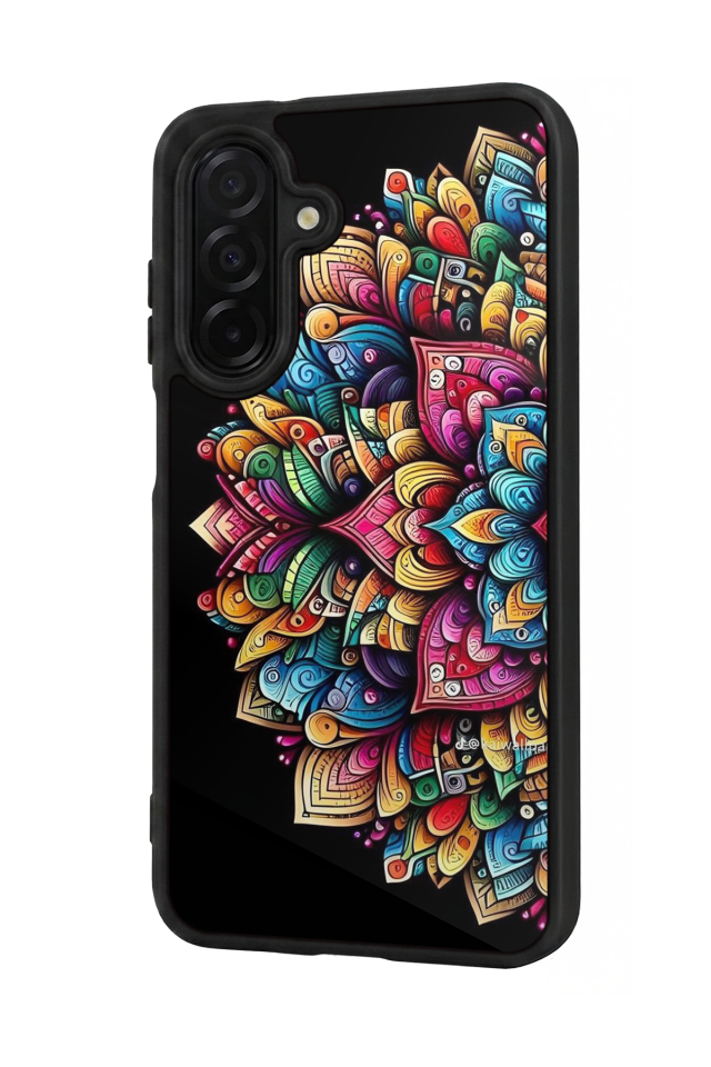 Samsung Galaxy A56 Uyumlu Mandala Tasarımlı Glossy Premium Kılıf