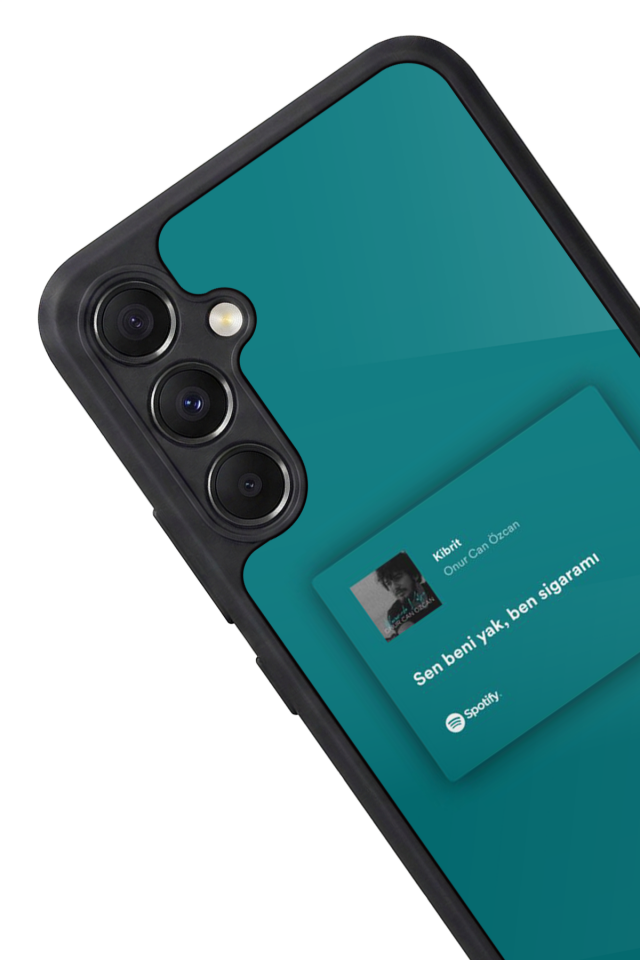 Samsung Galaxy M34 Uyumlu Sarki Sozleri Tasarımlı Glossy Premium Kılıf