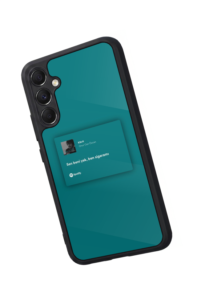 Samsung Galaxy M34 Uyumlu Sarki Sozleri Tasarımlı Glossy Premium Kılıf