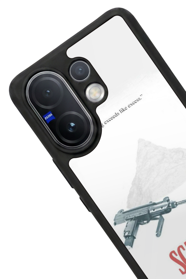 Vivo V60 Uyumlu Scarface Tasarımlı Glossy Premium Kılıf