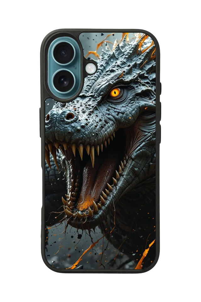 iPhone 16 Uyumlu T-ReiPhone 16 Tasarımlı Glossy Premium Kılıf