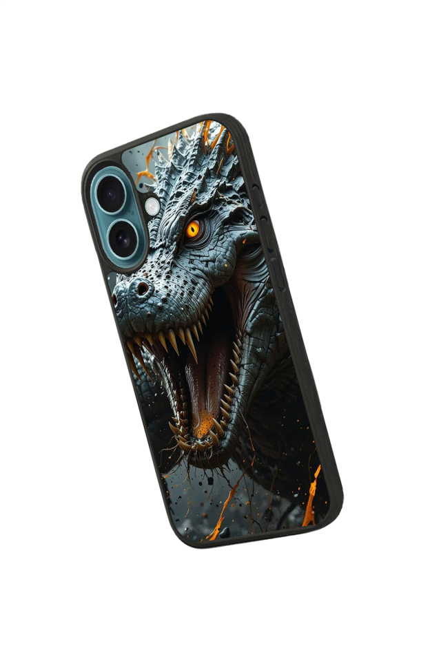 iPhone 16 Uyumlu T-ReiPhone 16 Tasarımlı Glossy Premium Kılıf