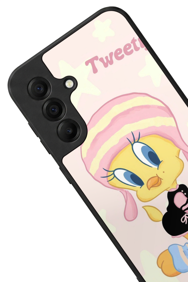 Samsung Galaxy A17 Uyumlu Tweety Tasarımlı Glossy Premium Kılıf
