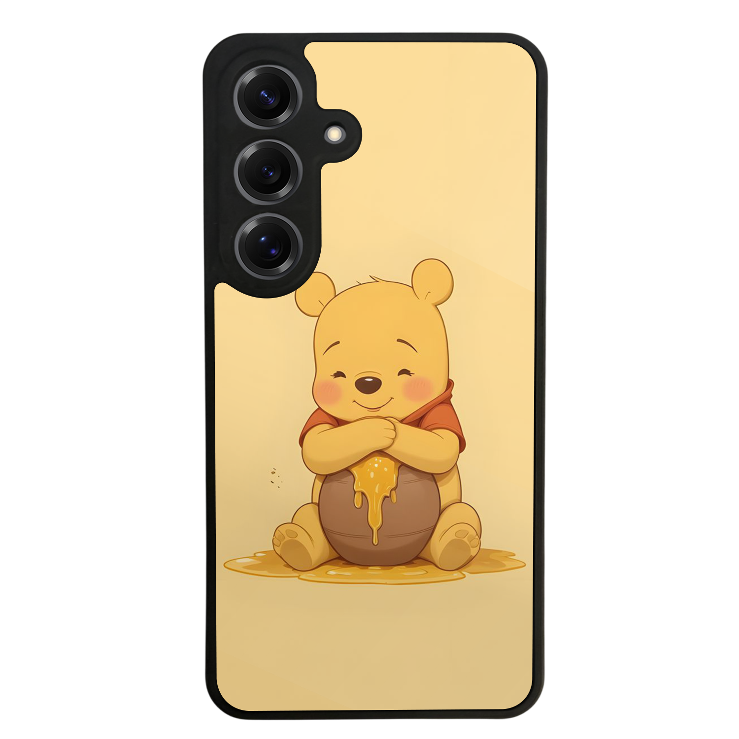 Samsung Galaxy S25 Uyumlu Winnie Tasarımlı Glossy Premium Kılıf