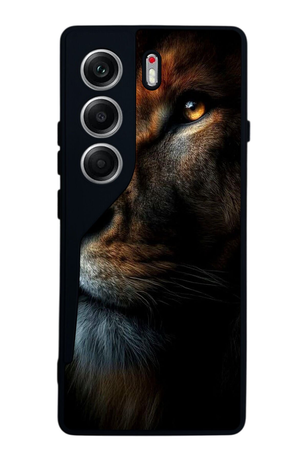 Tecno Camon 40 Uyumlu Aslan Tasarımlı Glossy Premium Kılıf