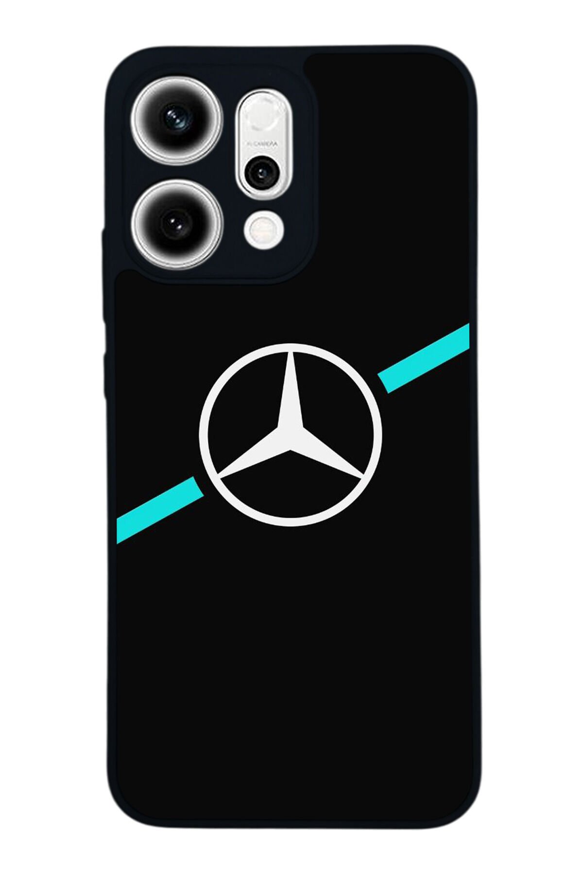 Oppo Reno 14 Uyumlu Mercedes Tasarımlı Glossy Premium Kılıf