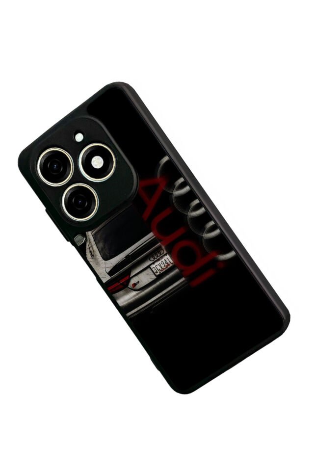 Infınıx Smart 8 Pro Uyumlu Audi Tasarımlı Glossy Premium Kılıf